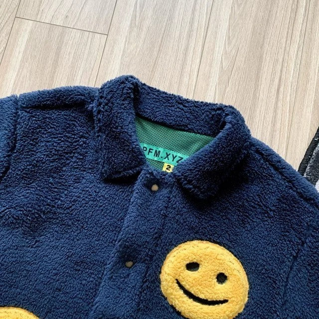 CPFM x Human Made - Double Smiley Work Fleece Jacket