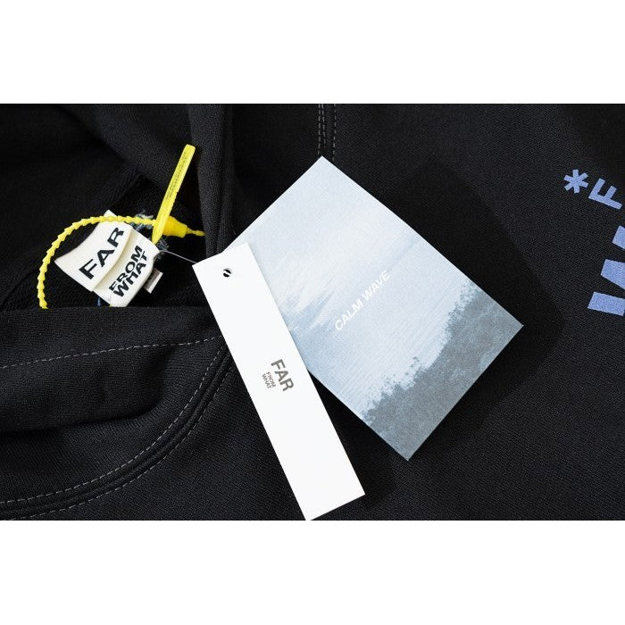 FAR/ from what (@far.archive) - "OUR WAVE" HOODIE_MOONLESS NIGHT