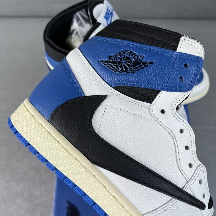 Fragment Design x Travis Scott x Air Jordan 1 Retro High 'Military Blue' DH3227-105