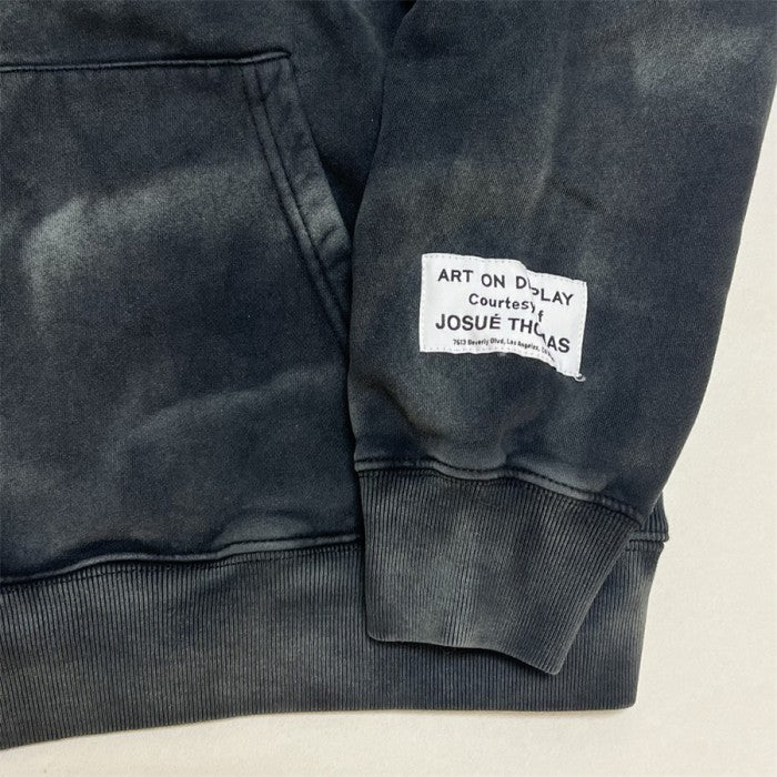 Gallery Dept. Sun Faded English Logo Hoodie - Black