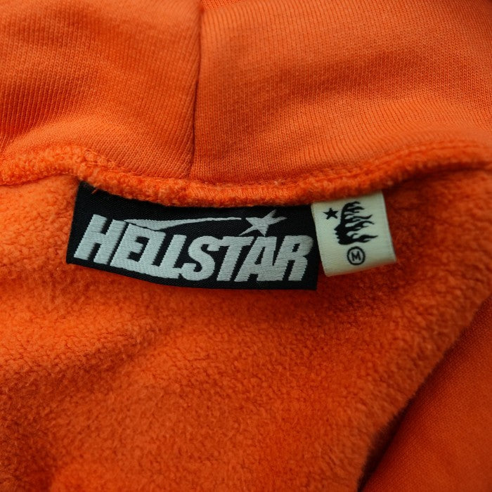 Hellstar Fire Orange Hoodie - Orange Dye