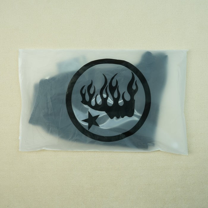 Hellstar Flame Shorts - Black/Grey
