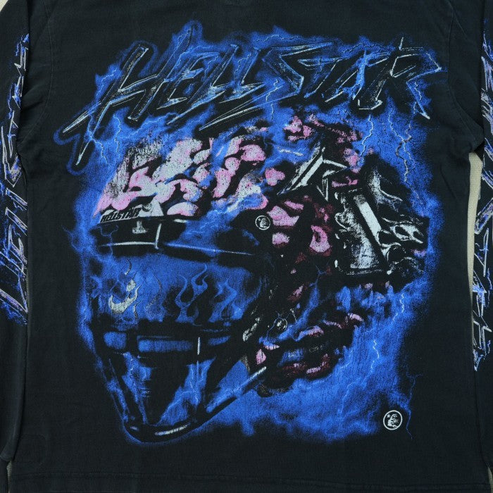 Hellstar Powered By The Star Long Sleeve T-shirt - Black