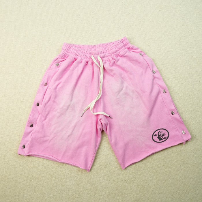 Hellstar Snap Sweat Shorts - Pink