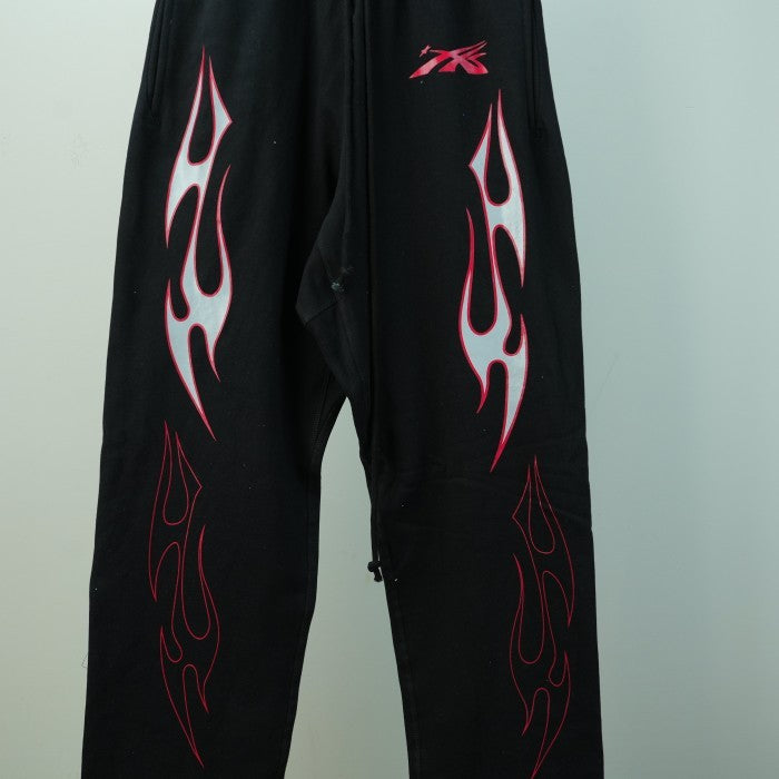 Hellstar Sports Future Flame Sweatpants - Black