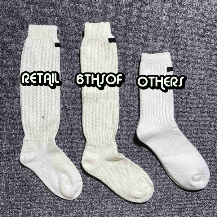 Kaos Kaki FOG FOG 7th Collection Sock Cream