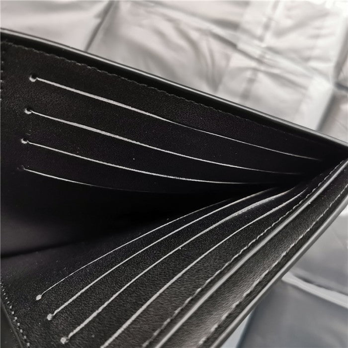 Off-White - "BI-FOLD" Black White Quote Bifold Wallet