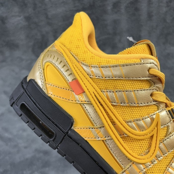 Off-White x Nike Rubber Dunk University Gold