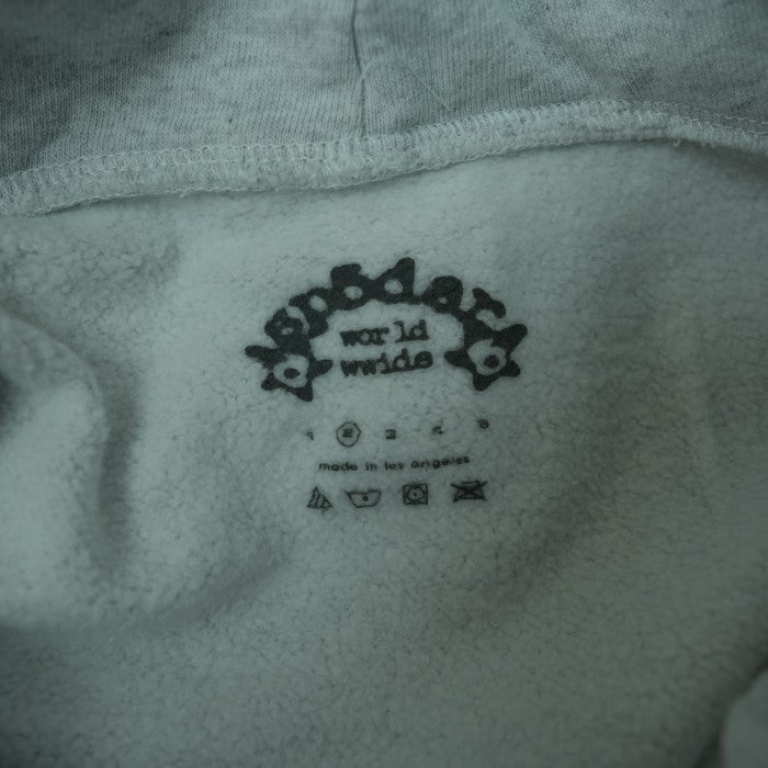 Sp5der Arach NY Phobia Hoodie - Ash Grey