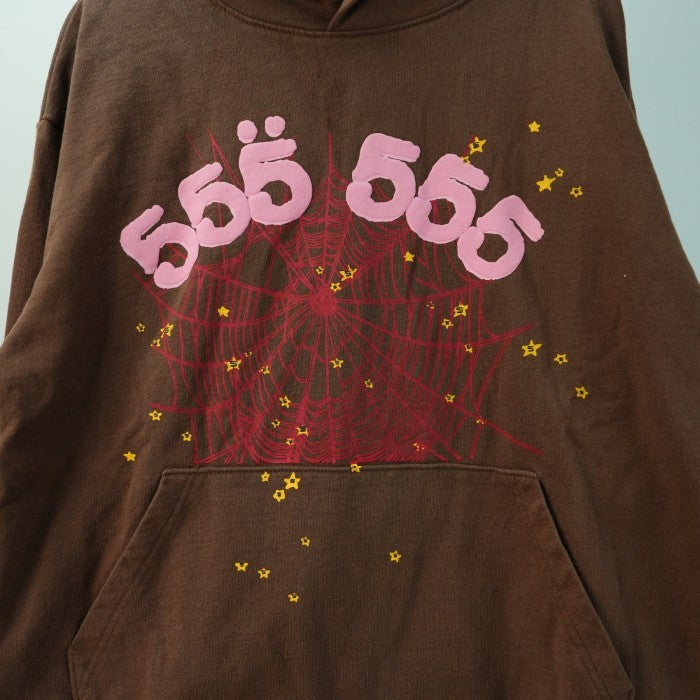 Sp5der Web Hoodie 'Brown'