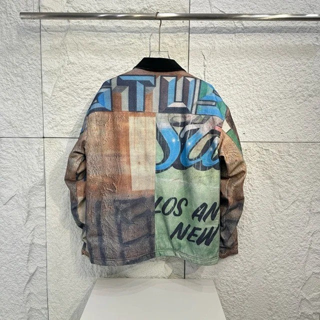 Stussy Alfonso Canvas Shop Jacket - Multicolor