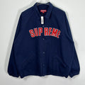 Supreme Arc Denim Coaches Jacket - Navy