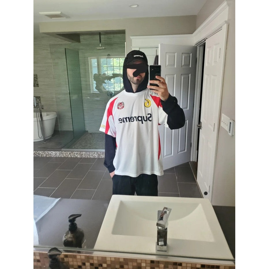 Supreme Hooded Soccer Jersey & Short - White