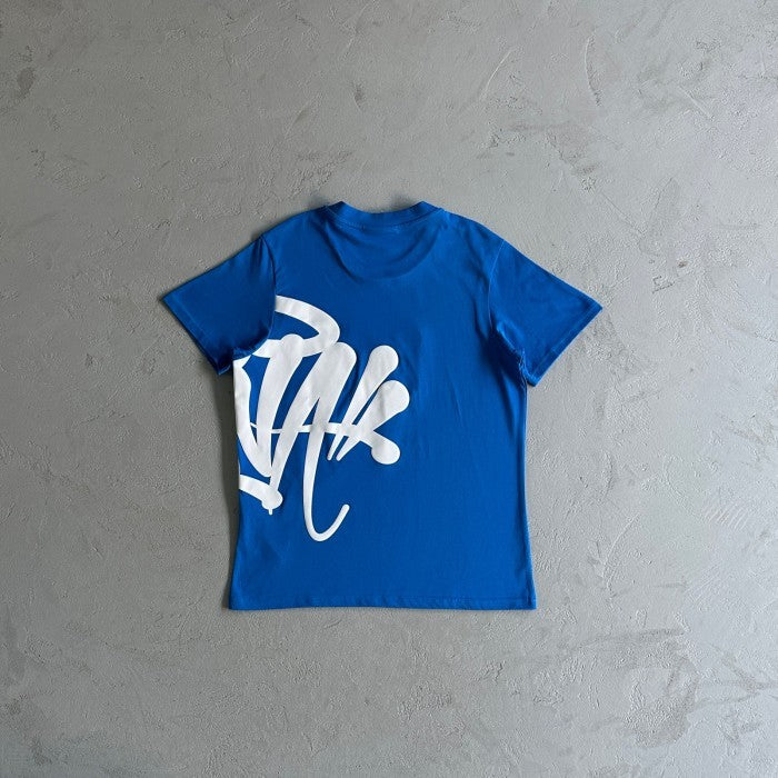Syna World Syna Logo T-shirt & Short Set/ Suit - Blue