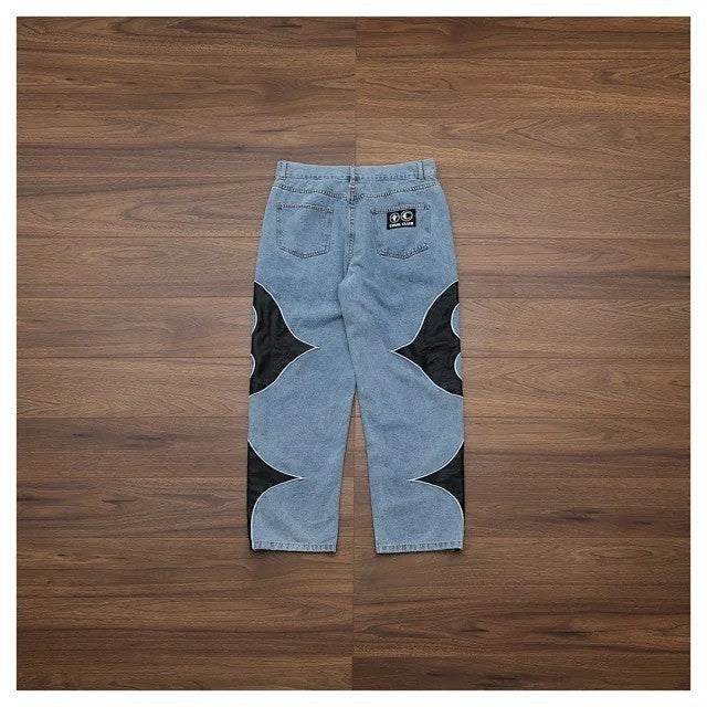 Thug Club - TC Leather Washing Denim Pants