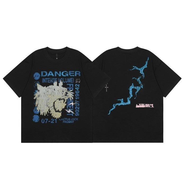 Travis Scott Cactus Jack For Fragment Danger Tee