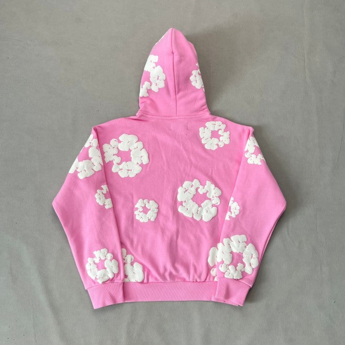 Denim Tears - The Cotton Wreath Pink Hoodie