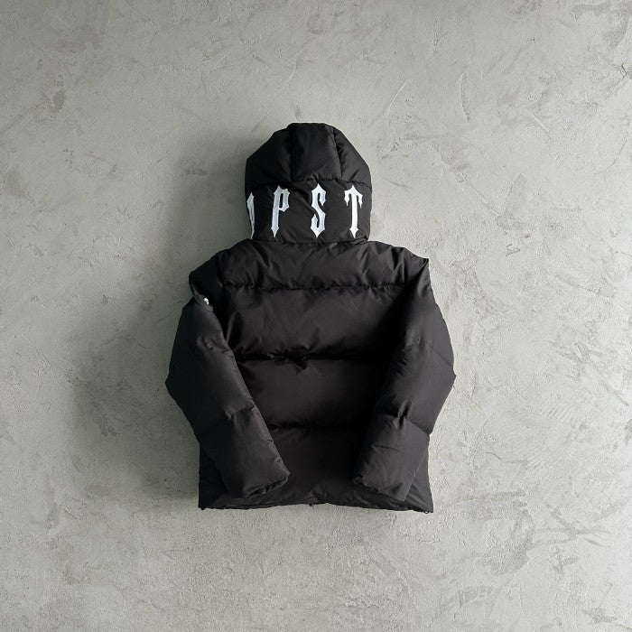 Trapstar Irongate Collar Puffer Jacket - Black