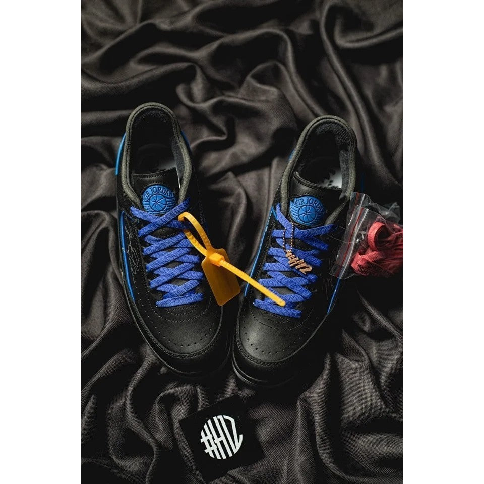 Air Jordan 2 Retro Low SP Off-White Black Blue