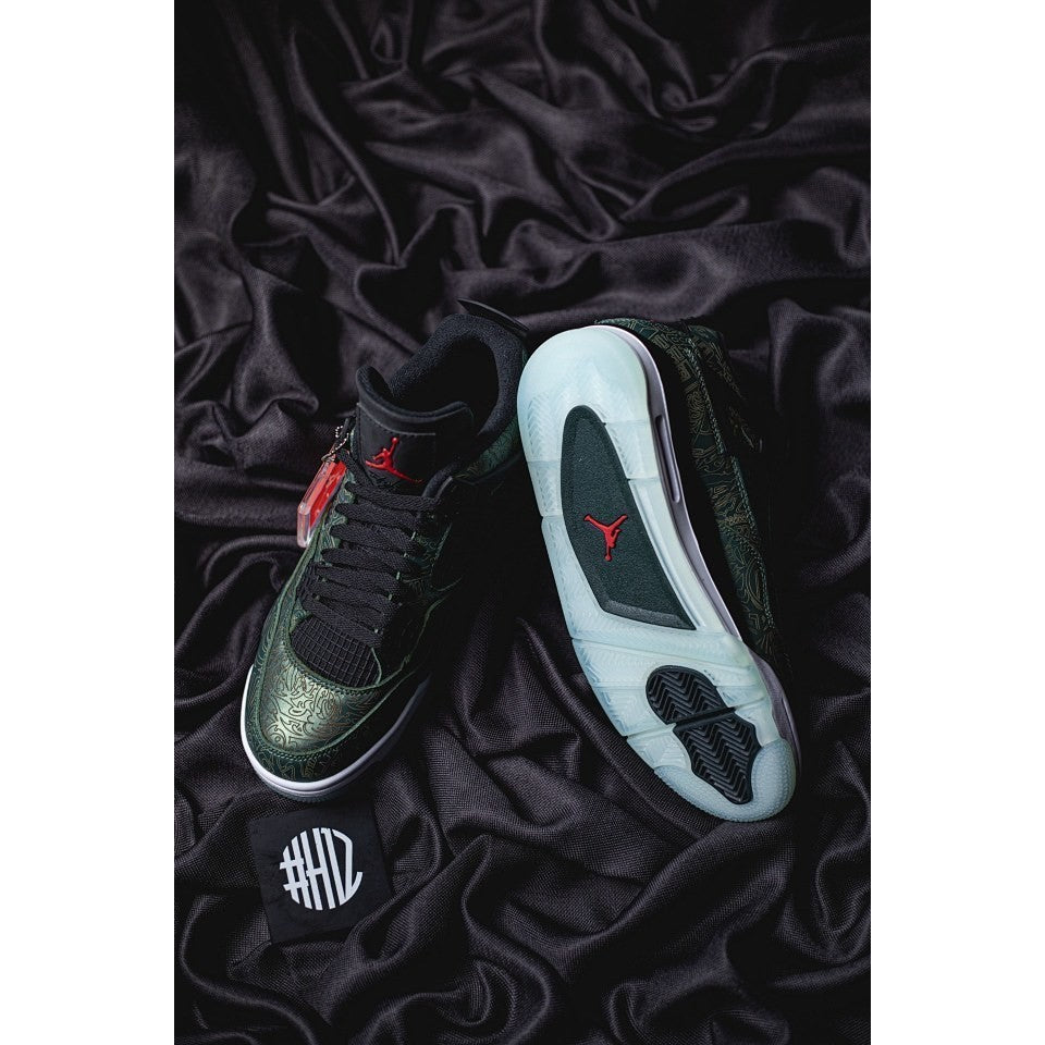 Air Jordan 4 Green Laser ( Limited 68 Pairs )