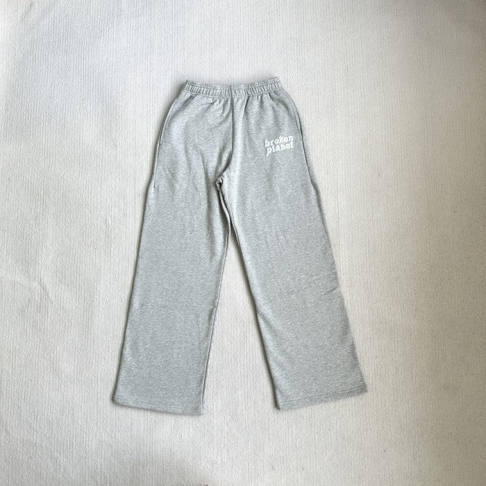 Broken Planet Zip-Up - Hoodie Sweatpants Set - Heather Gray
