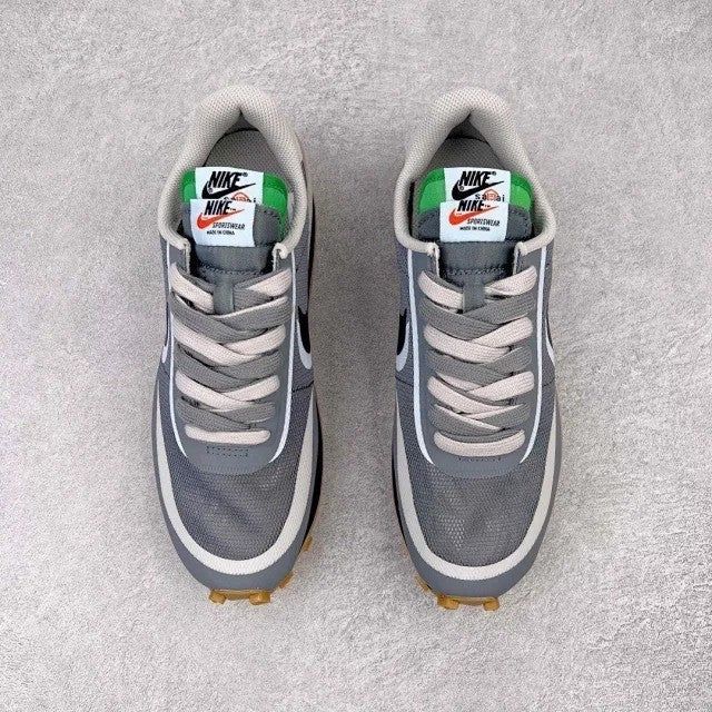 CLOT x sacai x Nike LDV Waffle Cool Grey