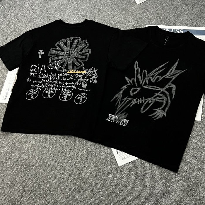 Cactus Jack by Travis Scott High Voltage Tee 'Black'