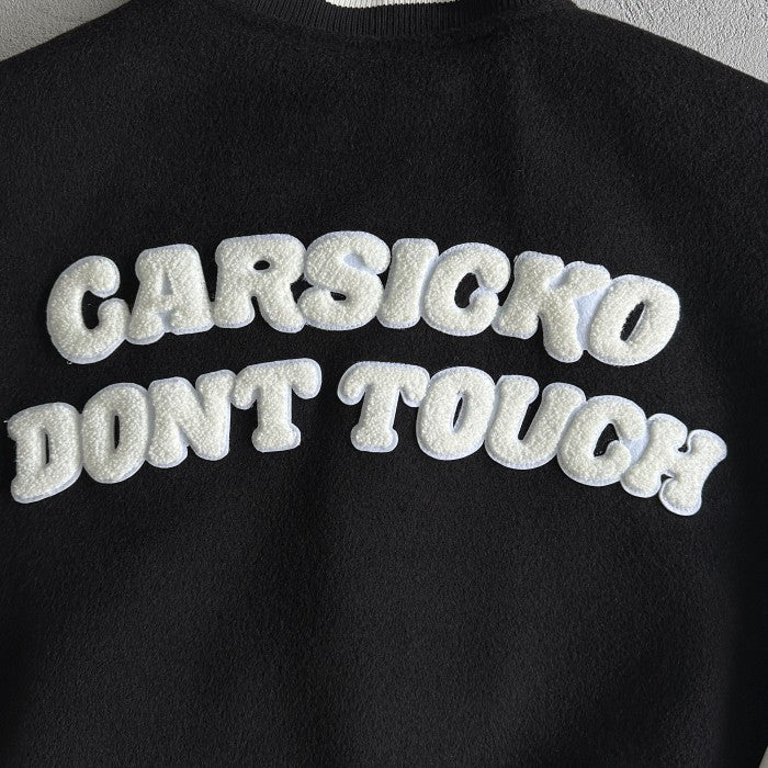 Carsicko - Don't Touch Black Varsity Jacket
