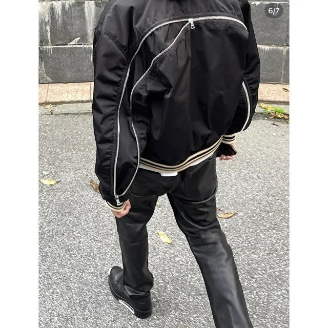 DRies Van Noten - Back Zip Bomber Jacket FW23