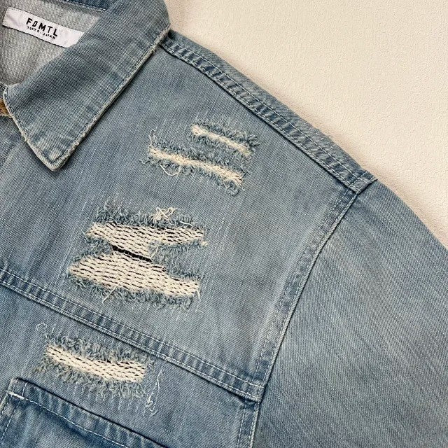 FDMTL - Asymmetrical Denim Jacket