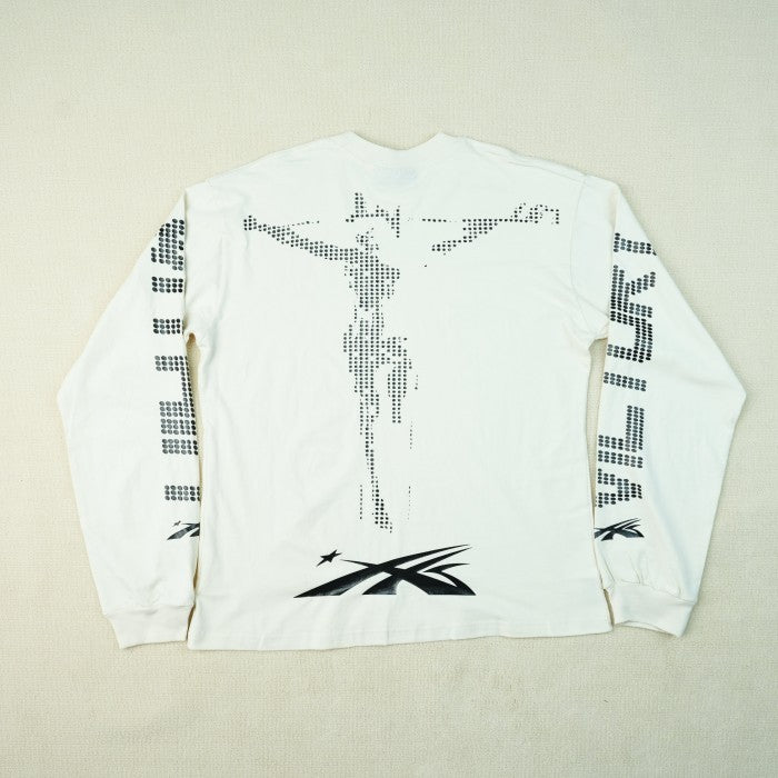 Hellstar Scoreboard Long Sleeve T-shirt - White
