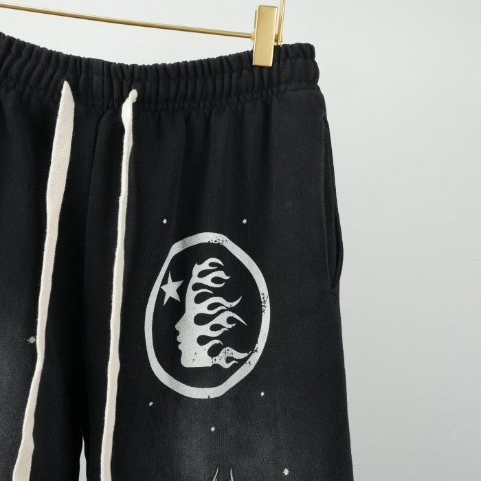 Hellstar Racer Flare Sweatpants - Vintage Black