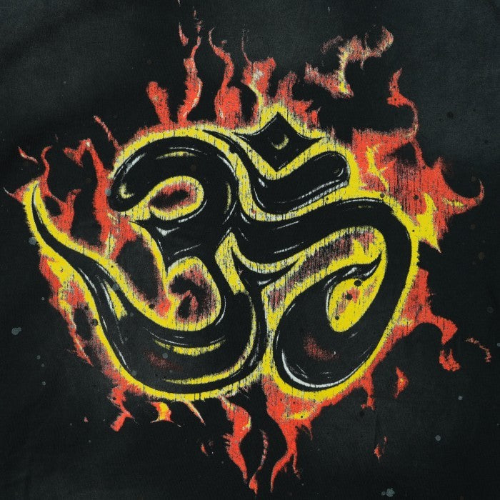 Hellstar Reach Your Inner Peace Fire T-shirt - Black