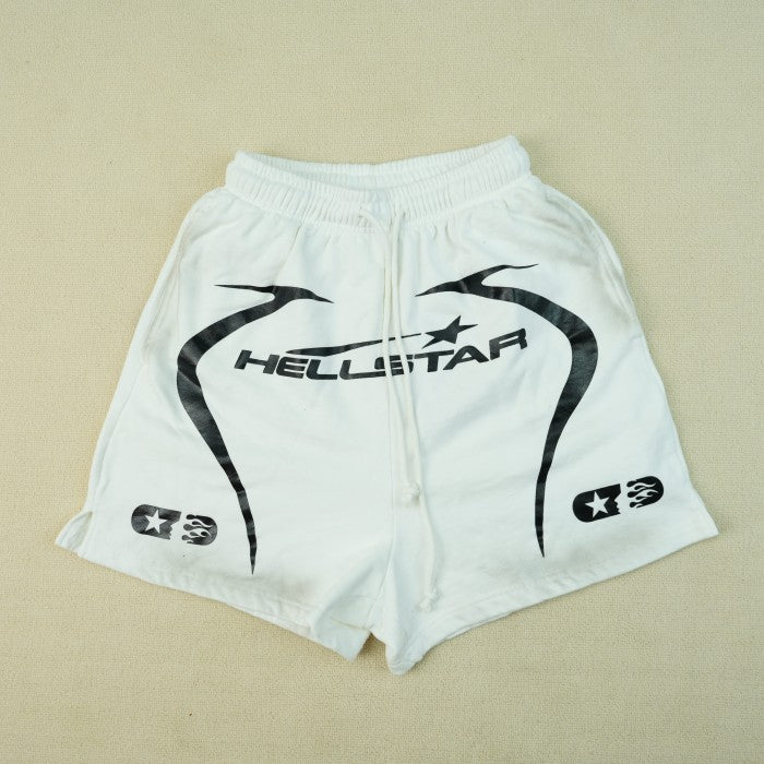 Hellstare Warm Up Shorts - White