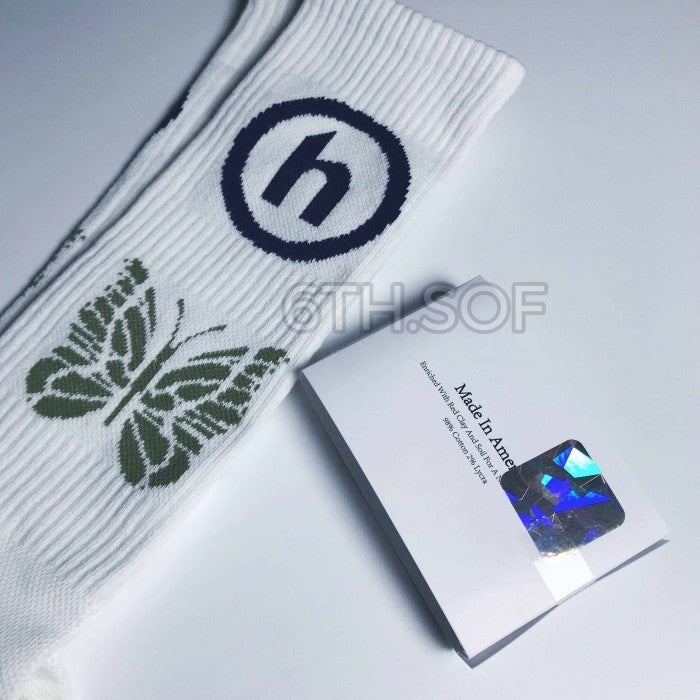 Hidden NY x Needles Jacquard Socks/ Kaos Kaki