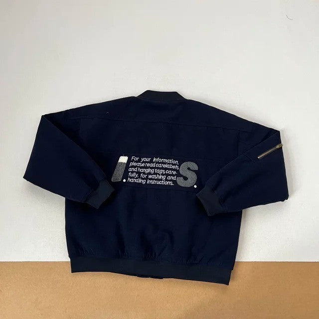 Issey Miyake - 1980's I.S. Caretag Sport Bomber Jacket
