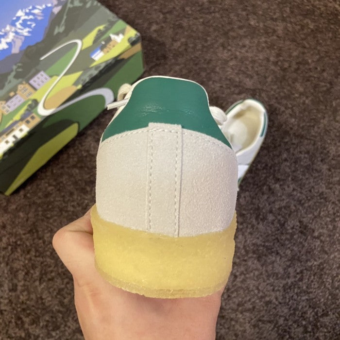 KITH Ronnie Fieg × Clarks × adidas Originals 8th Street Samba chalk White Green