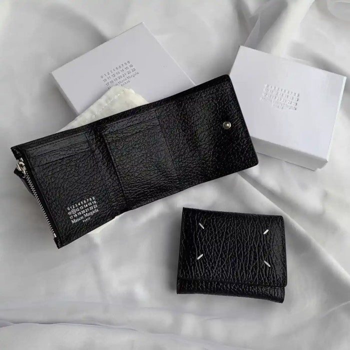 MAISON MARGIELA - Tri-fold leather wallet