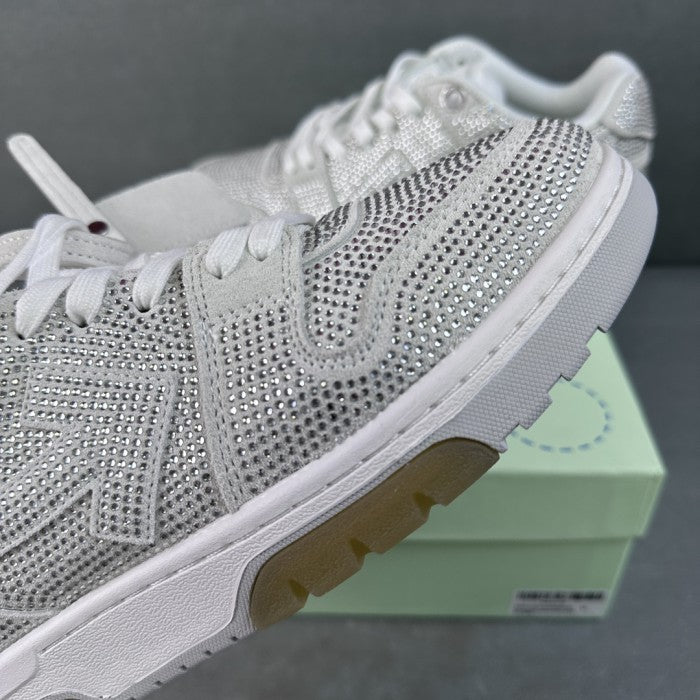 OFF-WHITE Out Of Office 'OOO' Low Tops Sneakers - Strass White