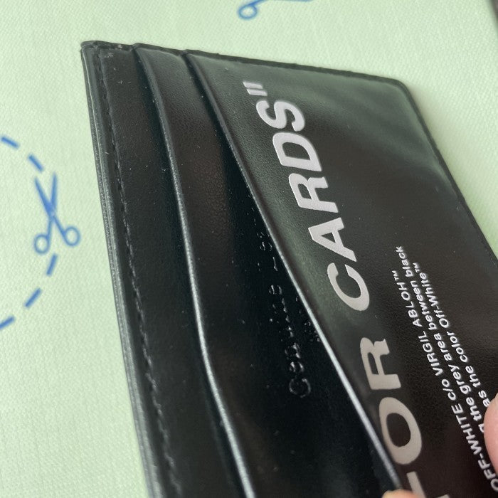 Off-White - 'For Cards' Card Holder/ Case/ Wallet (2 Slot)