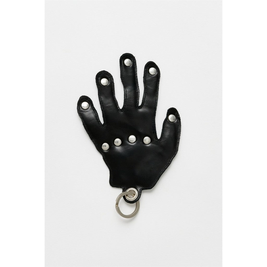 Our Legacy Hand Keychain - Black Leather