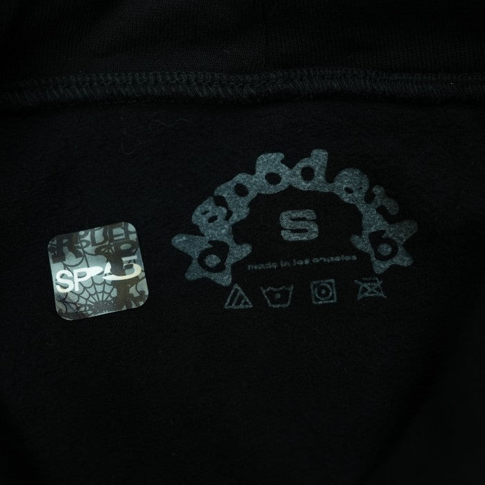 Sp5der OG Web Hoodie - Black