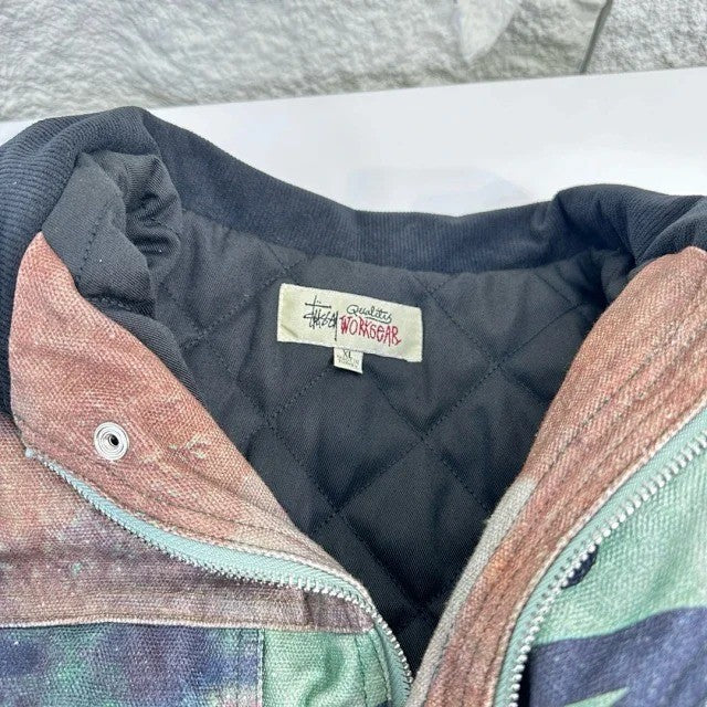 Stussy Alfonso Canvas Shop Jacket - Multicolor