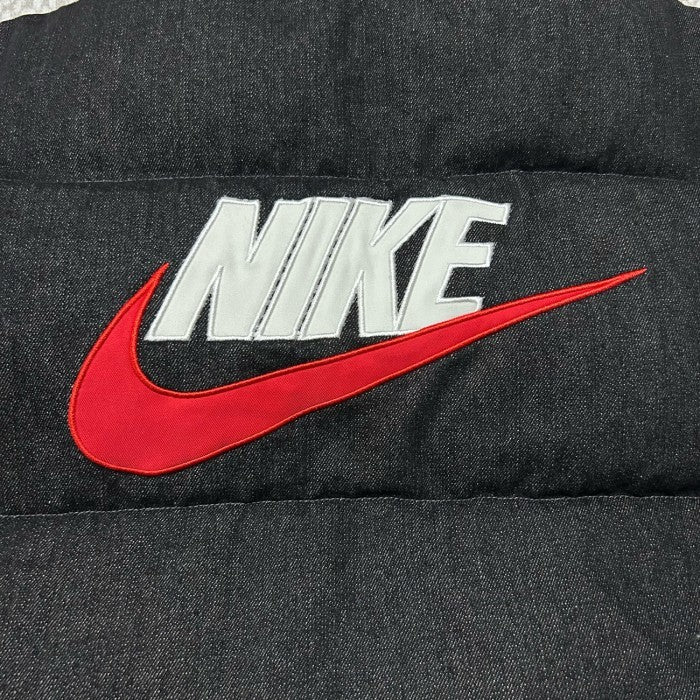 Supreme Nike Denim Puffer Vest - Black