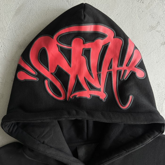 Syna World Logo Tracksuit - Black/ Red