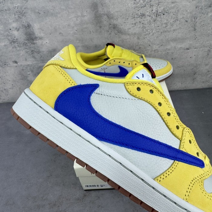 Travis Scott x Air Jordan 1 Retro Low OG SP 'Canary' DZ4137-700