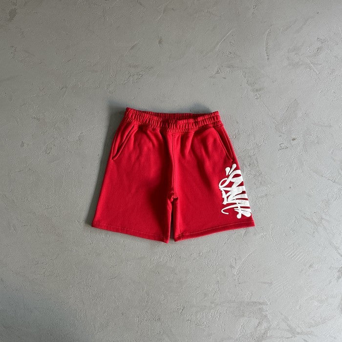 Syna World Team Syna Tracksuit/ Set - Hoodie & Shorts - Red