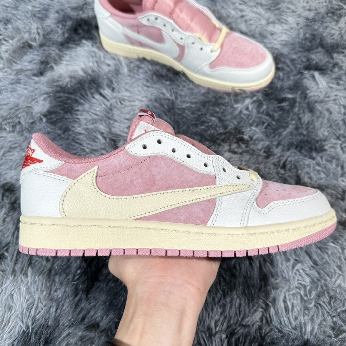 Travis Scott x Air Jordan 1 Low "Shy Pink" DM7866-106