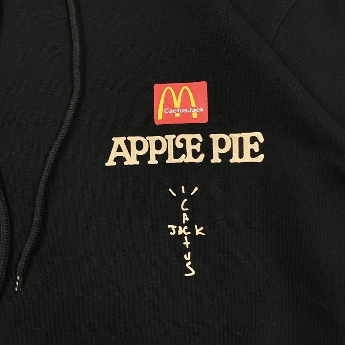 Travis Scott x McDonald's Apple Pie Hoodie Washed Black