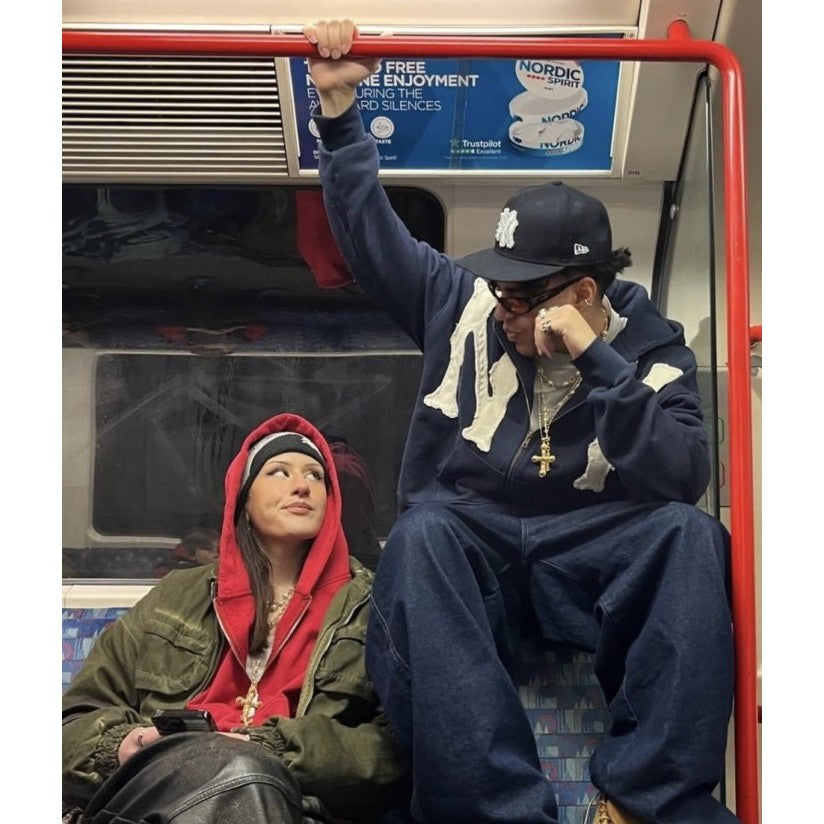 Memory Lane Park NY Zip-Up Hoodie